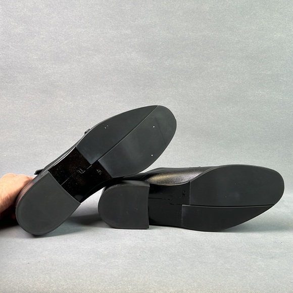 Porsche design leather double strap monk shoes, never worn. - Picture 8 of 12